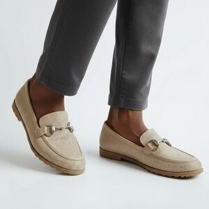 Kelly & Katie Cream Flats Moccasin-Style